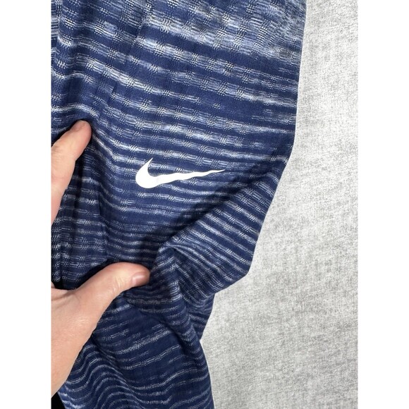 Nike Pro HyperWarm Leggings Women’s M Base Layer Training Gym Running Pants Blue - Picture 7 of 9